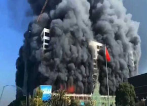 又一建筑大楼发生火灾，建筑防火材料不可轻视